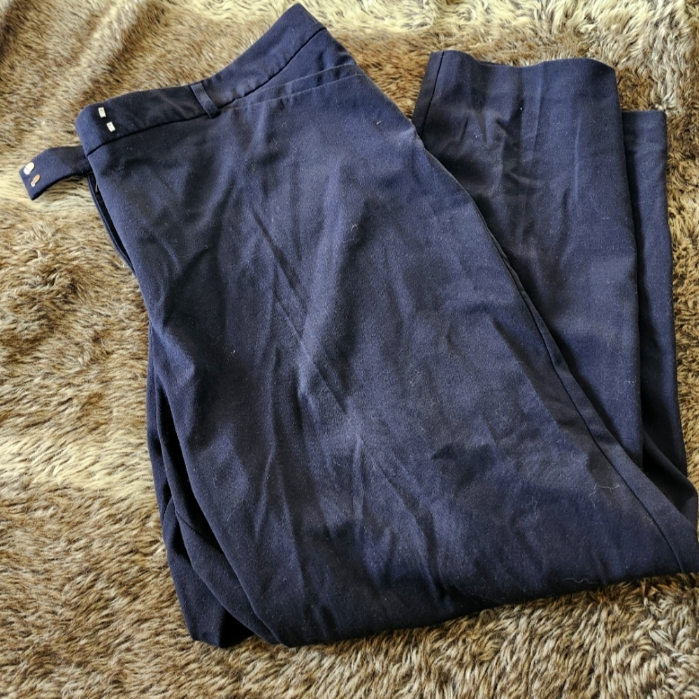 Roz & Ali navy blue size 20 dress pants